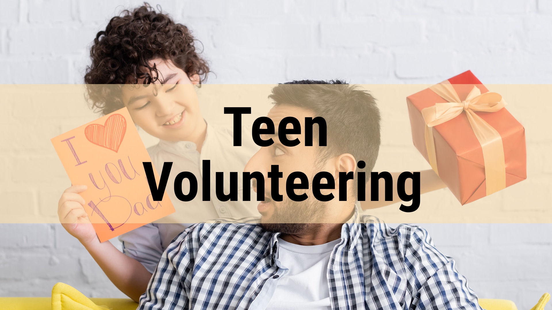 Teen Volunteering - Father's Day Craft