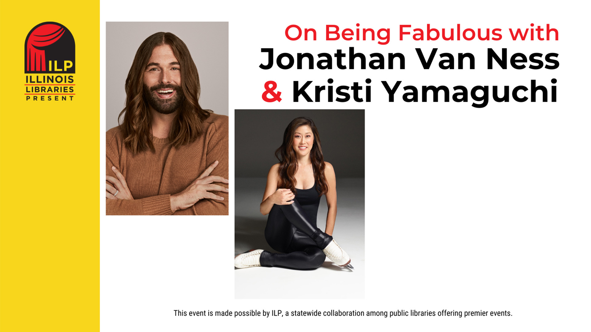 ILP: Jonathan Van Ness & Kristi Yamaguchi - Attend Virtually