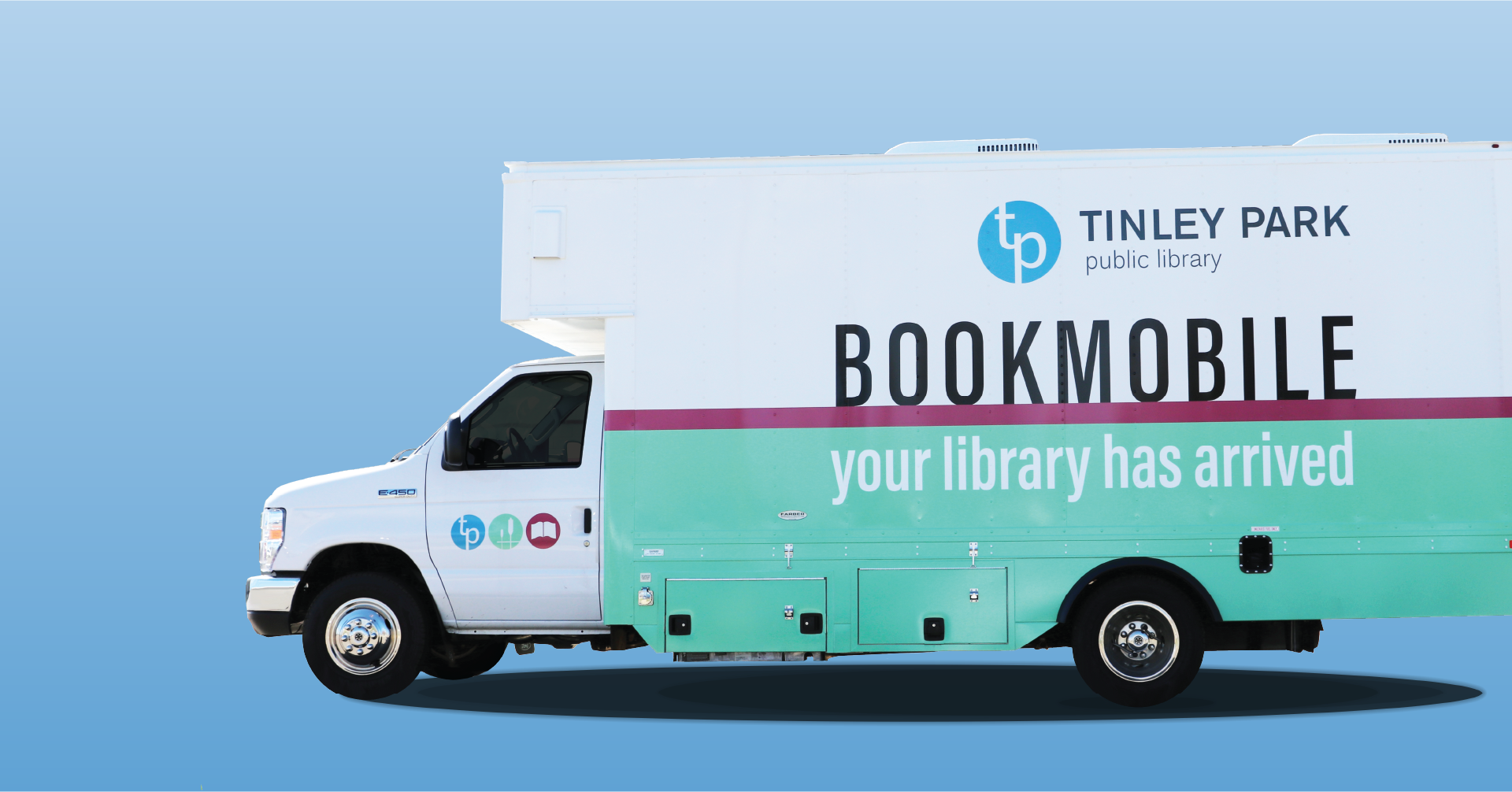 Bookmobile Stop - Oak Park Ave Train Station