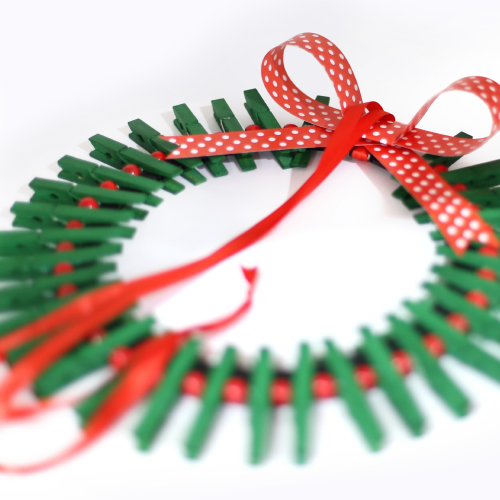 Image for event: Clothespin Wreath