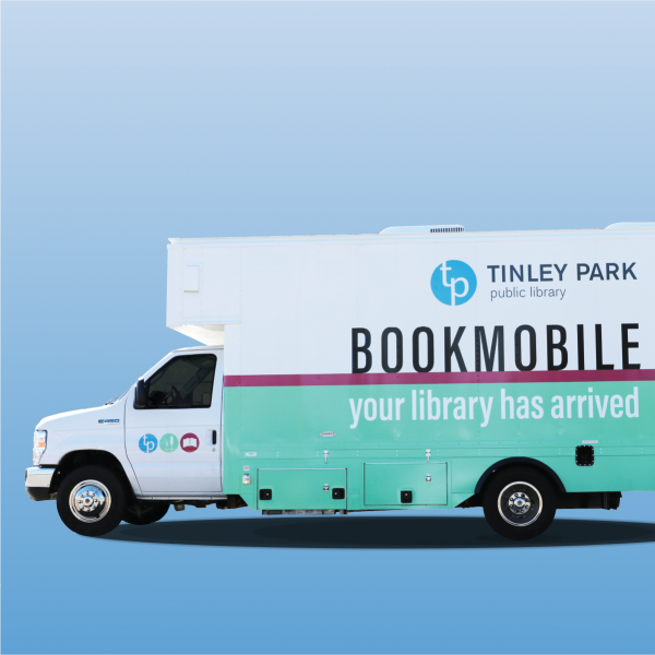 Image for event: Bookmobile Stop - Oak Park Ave Train Station